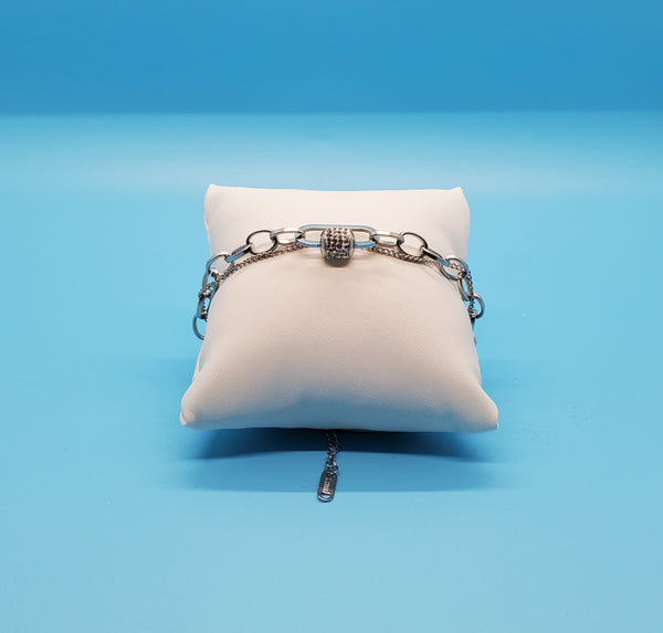 Pulsera de doble cadena