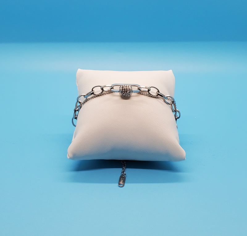 Pulsera de doble cadena