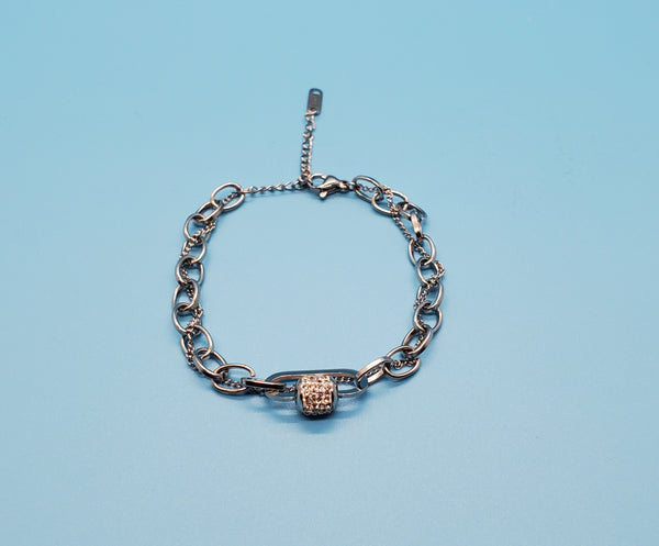Pulsera de doble cadena