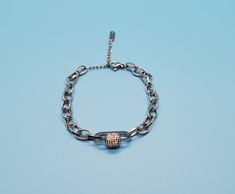 Pulsera de doble cadena