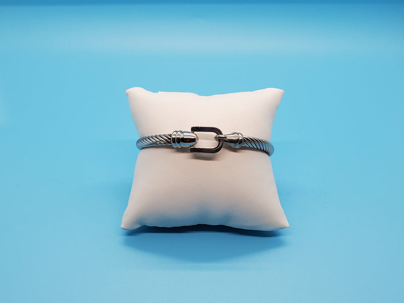 Pulsera - Cierre de Gancho - Silver