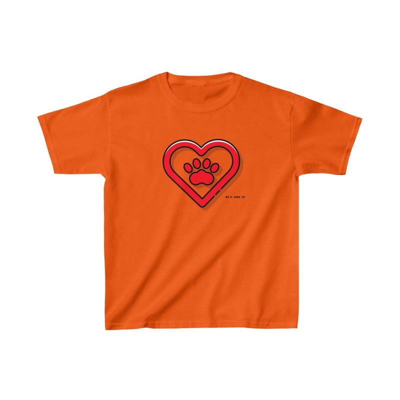 Paw - Kids Heavy Cotton™ Tee
