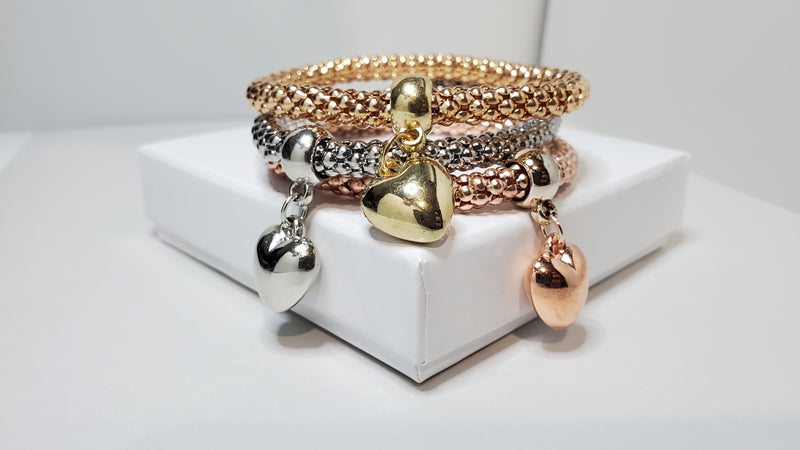 Set de Pulsera Tricolor - ❤️