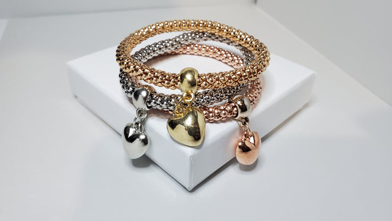 Set de Pulsera Tricolor - ❤️