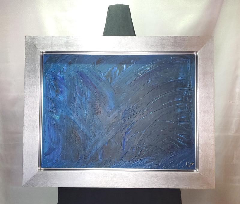 Océano - 23x29 Pintura Original