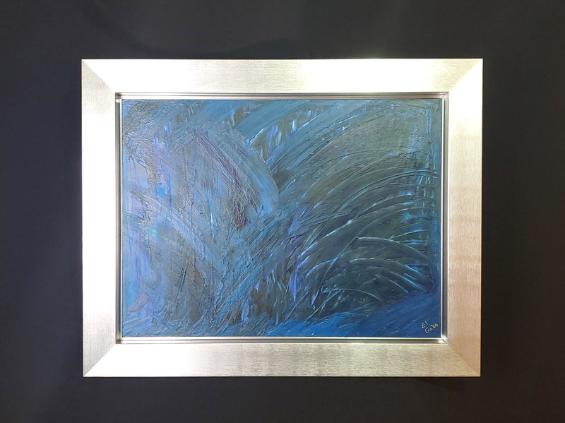 Océano - 23x29 Pintura Original