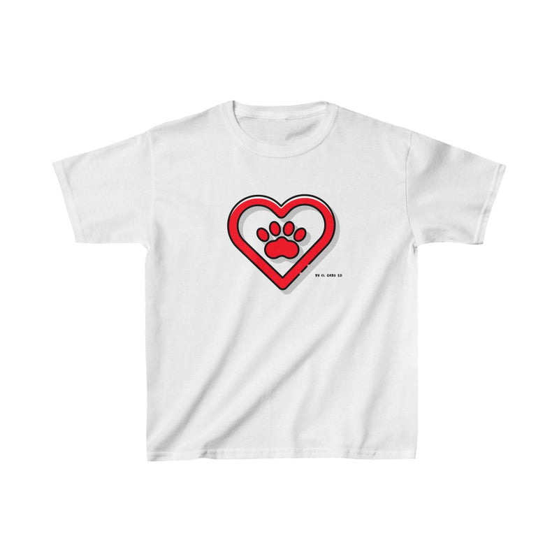 Paw - Kids Heavy Cotton™ Tee