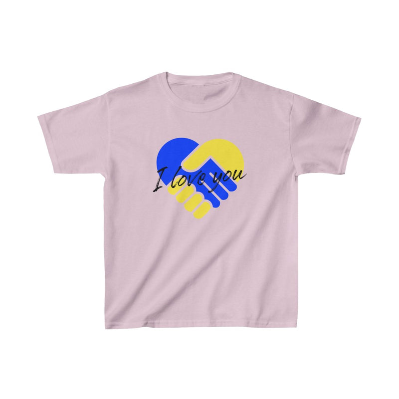 I Love You (Black) - Kids Heavy Cotton™ Tee
