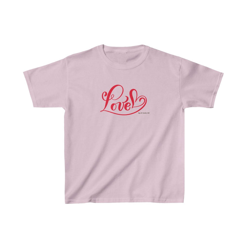 Love (Red) - Kids Heavy Cotton™ Tee