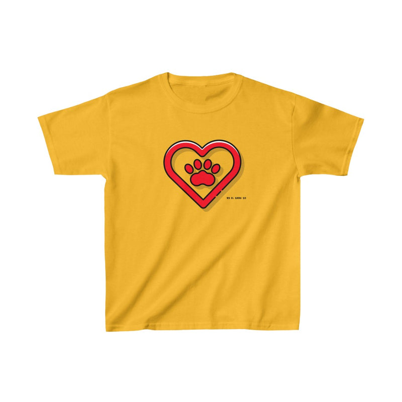 Paw - Kids Heavy Cotton™ Tee