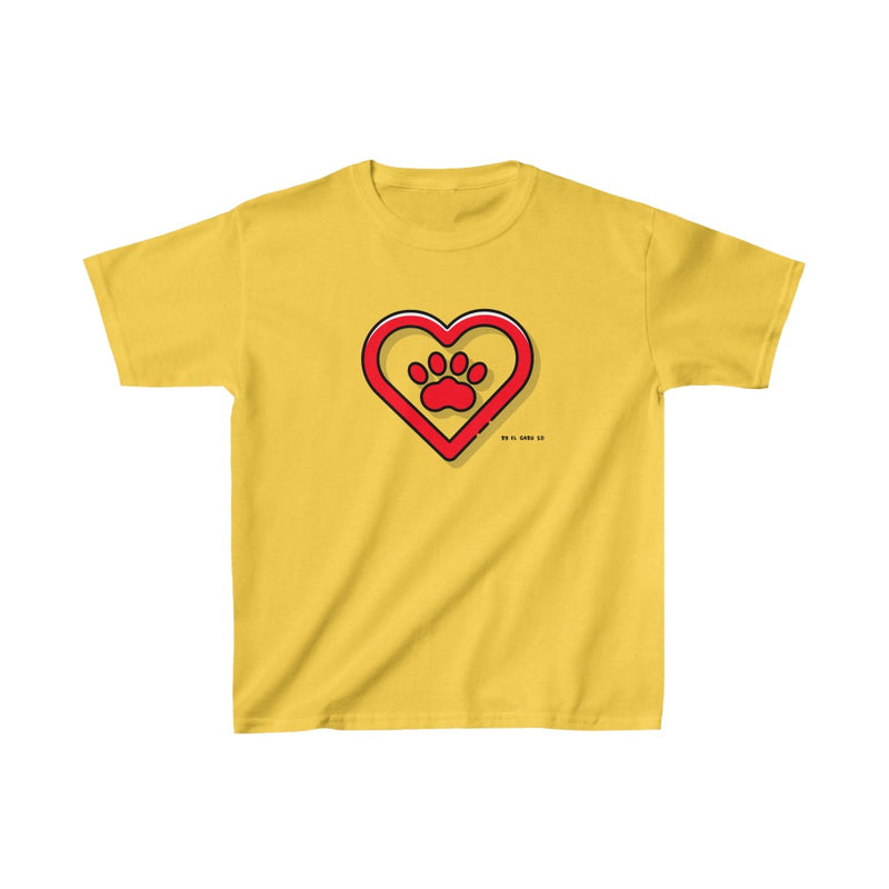 Paw - Kids Heavy Cotton™ Tee