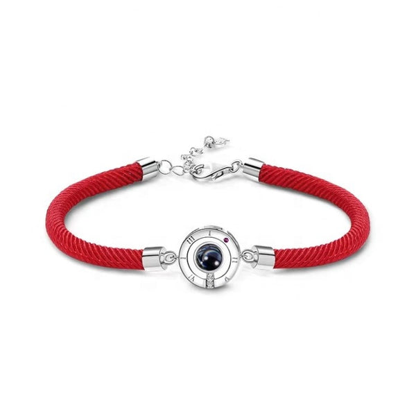 Pulsera - Números Romanos - Roja