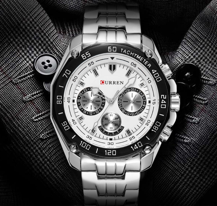 Reloj - Curren - Stainless Steel