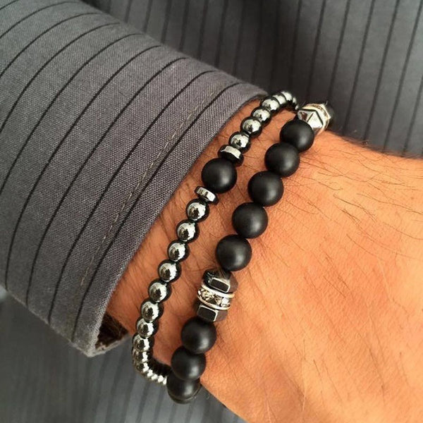 Pulsera de 2 piezas - Stainless Steel
