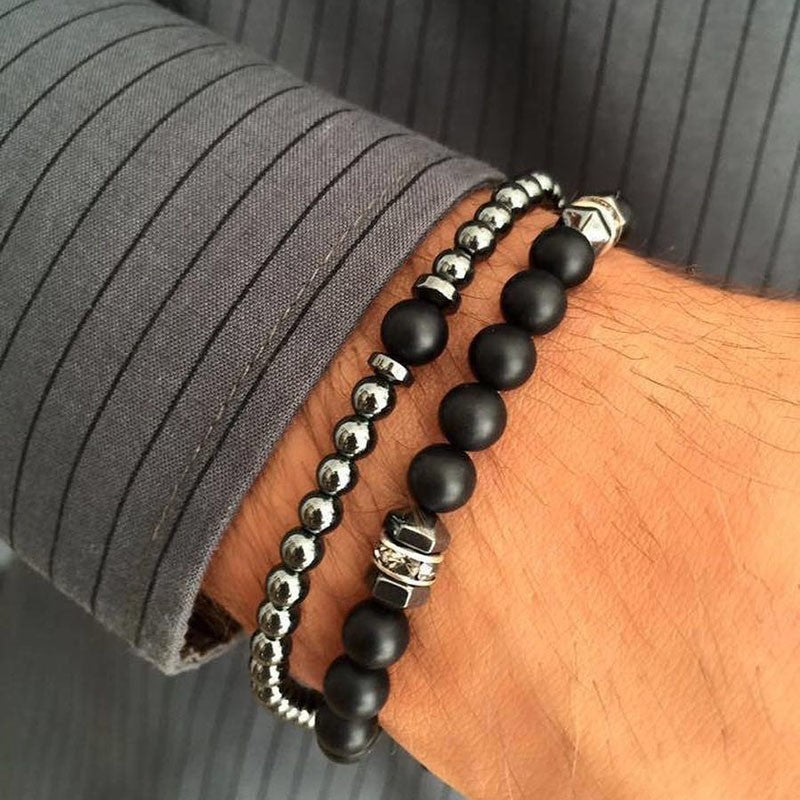 Pulsera de 2 piezas - Stainless Steel