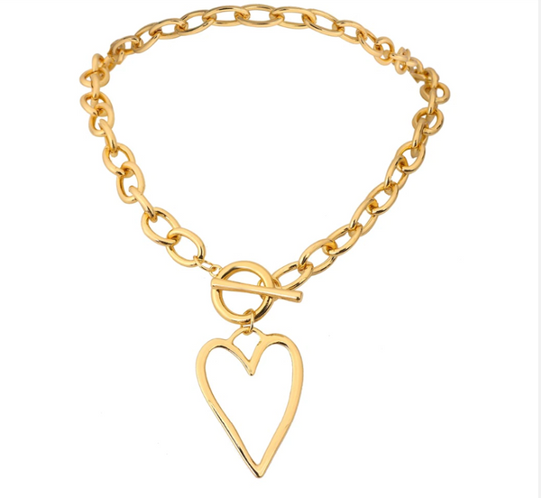 Cadena con Pendiente de ❤️