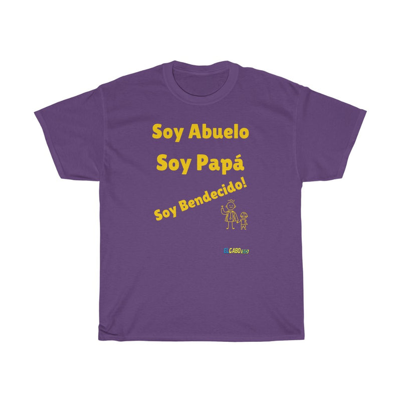 Soy Abuelo, Soy Papá - Unisex Heavy Cotton Tee