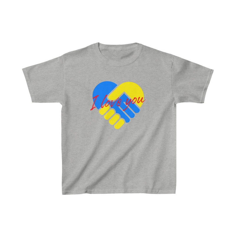 I Love You (Red) - Kids Heavy Cotton™ Tee