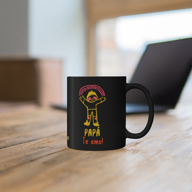 Te Amo! Papá - Black Mug
