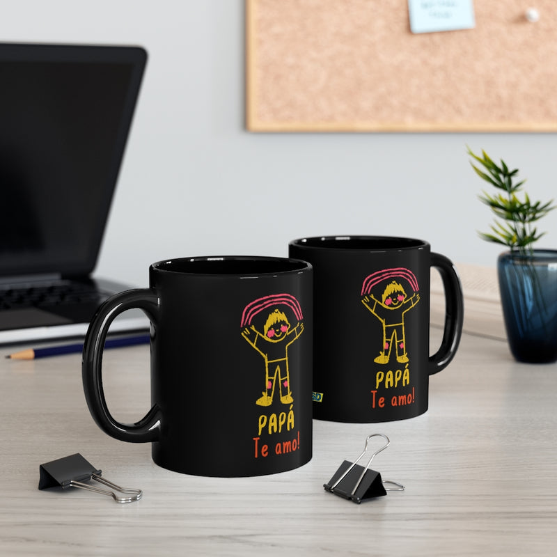 Te Amo! Papá - Black Mug
