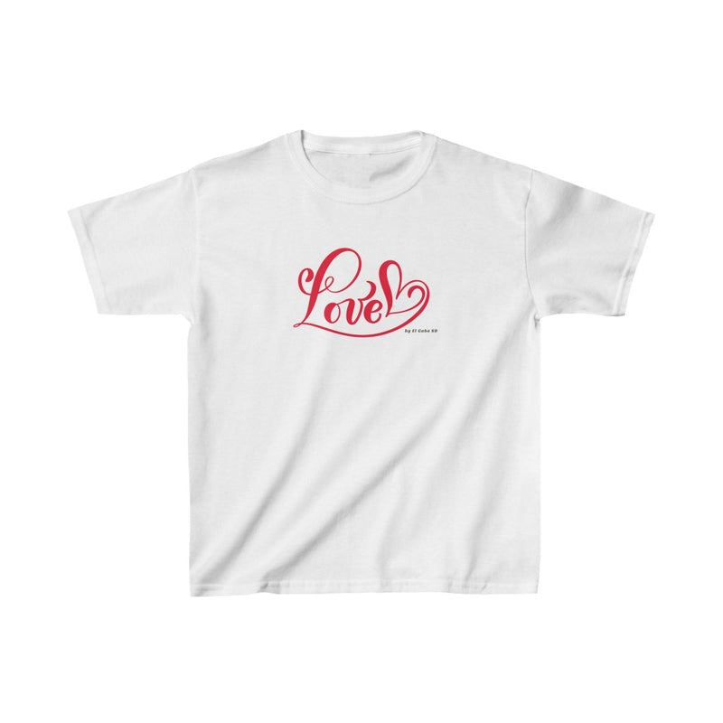 Love (Red) - Kids Heavy Cotton™ Tee