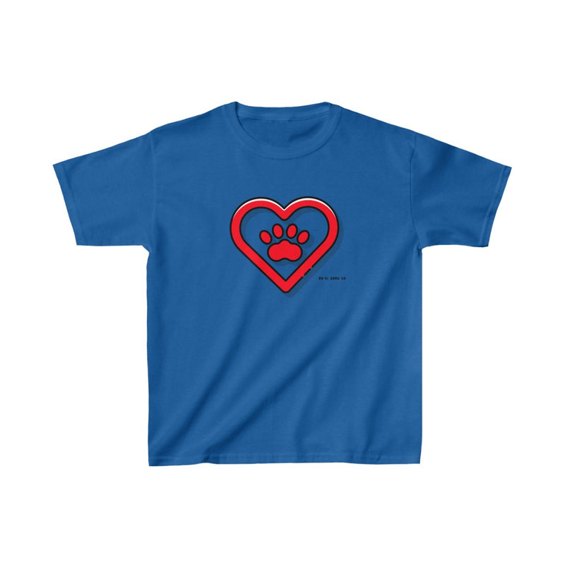 Paw - Kids Heavy Cotton™ Tee