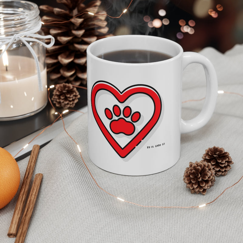 Heart Paw - Mug 11oz