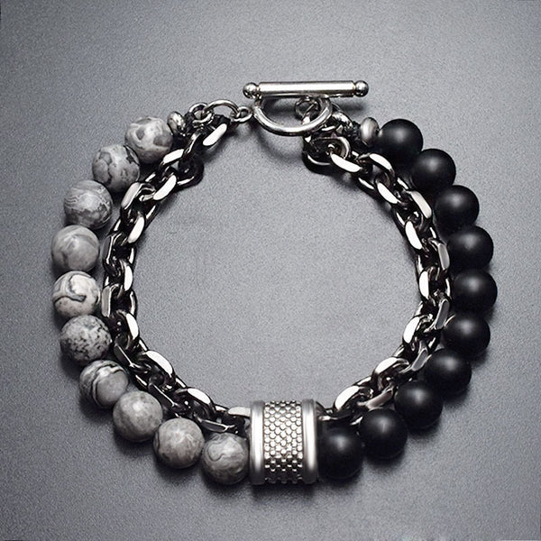 Pulsera - Mapa - Stainless Steel