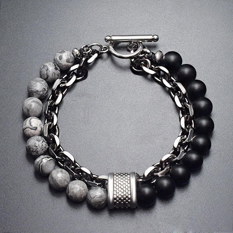 Pulsera - Mapa - Stainless Steel